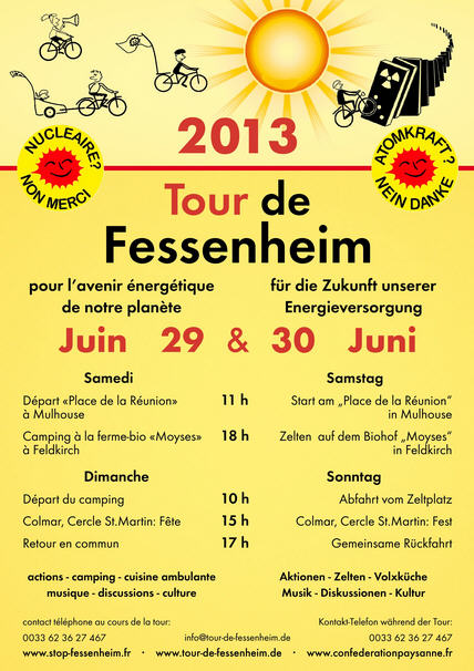 Tour de Fessenheim 2013
